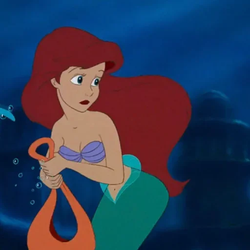 🧜‍♀ Стикер «Ariel Disney» для Telegram