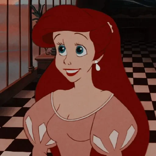 🧜‍♀ Стикер «Ariel Disney» для Telegram