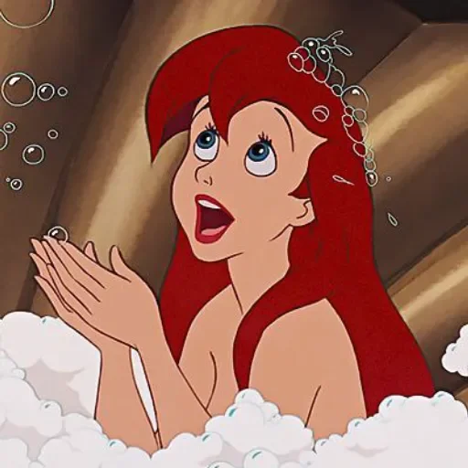 🧜‍♀ Стикер «Ariel Disney» для Telegram