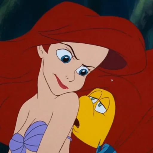🧜‍♀ Стикер «Ariel Disney» для Telegram