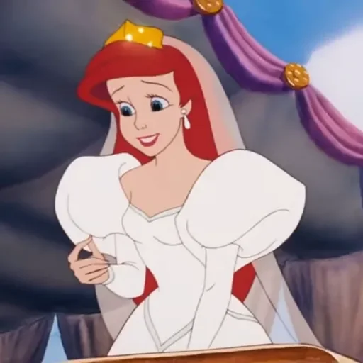 🧜‍♀ Стикер «Ariel Disney» для Telegram
