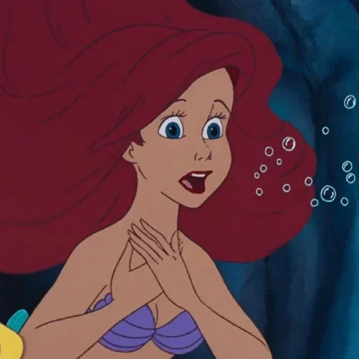 🧜‍♀ Стикер «Ariel Disney» для Telegram