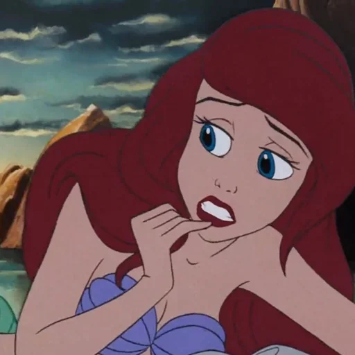 🧜‍♀ Стикер «Ariel Disney» для Telegram