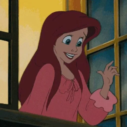 🧜‍♀ Стикер «Ariel Disney» для Telegram