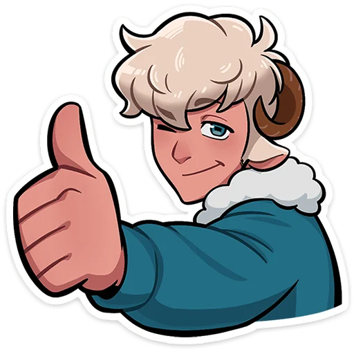 ⭐ Стикер «Ариес» для Telegram