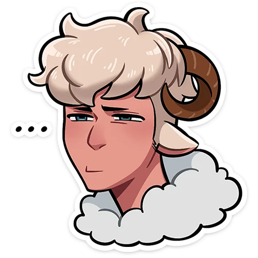 ⭐ Стикер «Ариес» для Telegram