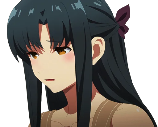 😔 Стикер «Arifureta Shokugyou de Sekai Saikyou» для Telegram