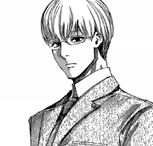 🦋 Стикер «Kishou Arima» для Telegram