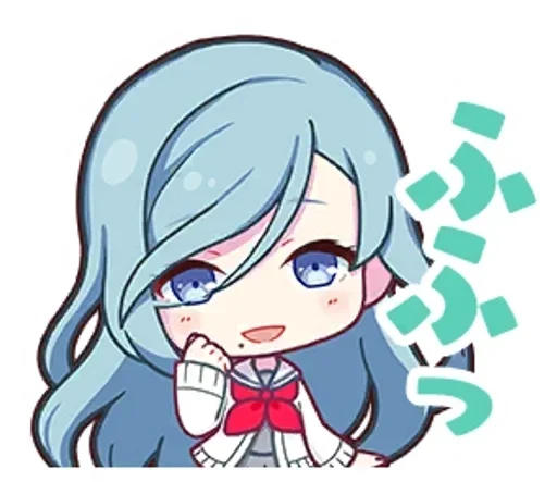 Стикерпак Hinomori Shizuku для Telegram