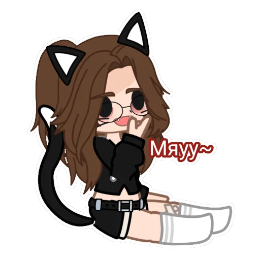 🐱 Стикер «Арисик и Андрюша» для Telegram