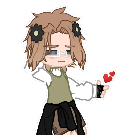 😘 Стикер «Арисик и Андрюша» для Telegram