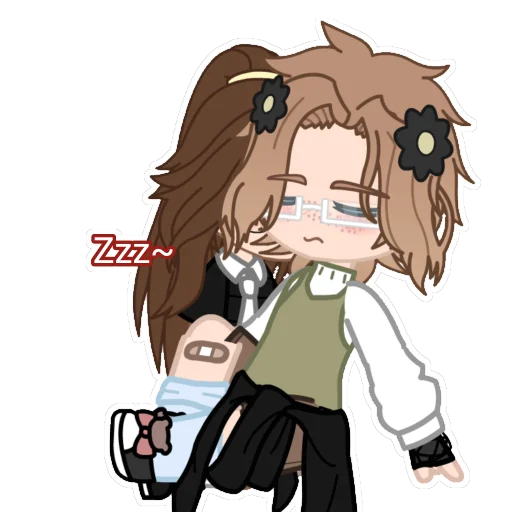 😴 Стикер «Арисик и Андрюша» для Telegram