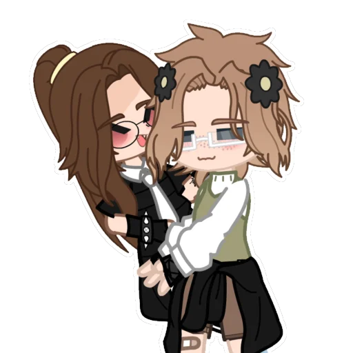💕 Стикер «Арисик и Андрюша» для Telegram