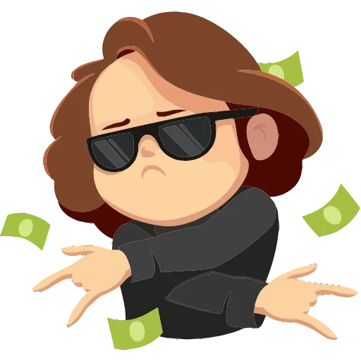 🤑 Эмодзи «Ариша» для Telegram