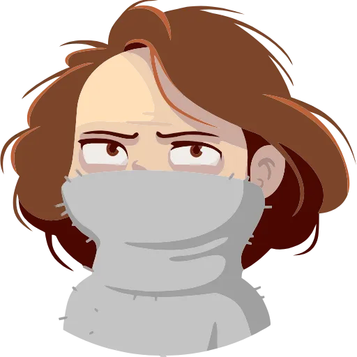 😷 Эмодзи «Ариша» для Telegram