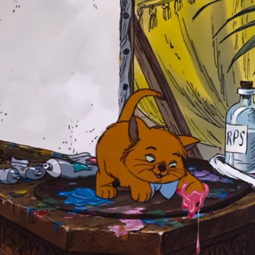 🎨 Стикер «Aristocats» для Telegram