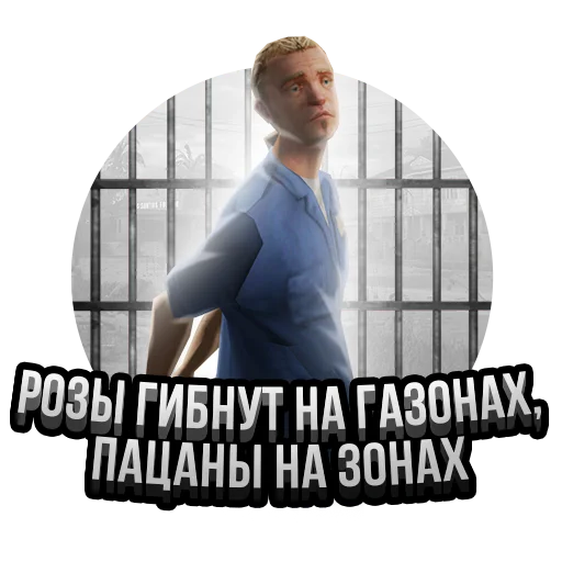 😂 Стикер «Arizona role play» для Telegram