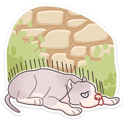 😓 Стикер «Аркадий без надписей» для Telegram