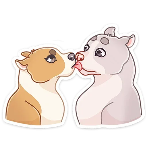 😘 Стикер «Аркадий без надписей» для Telegram