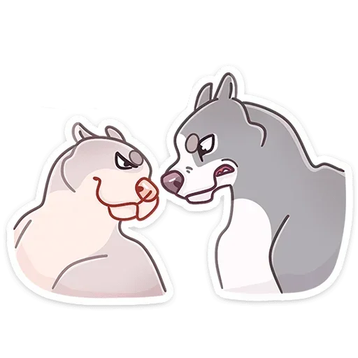 😡 Стикер «Аркадий без надписей» для Telegram