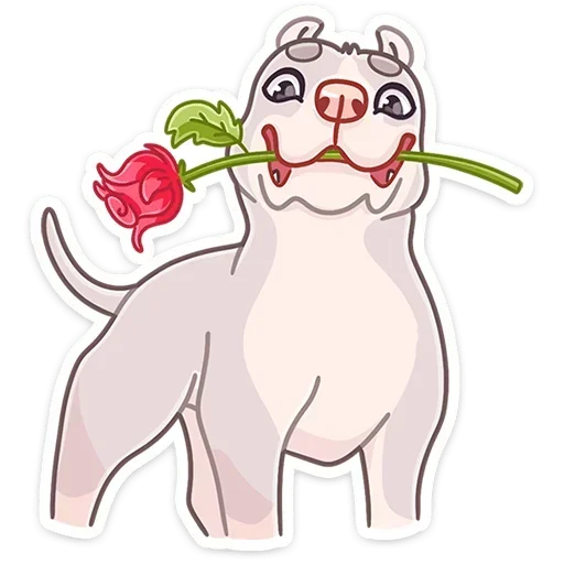 🌹 Стикер «Аркадий без надписей» для Telegram