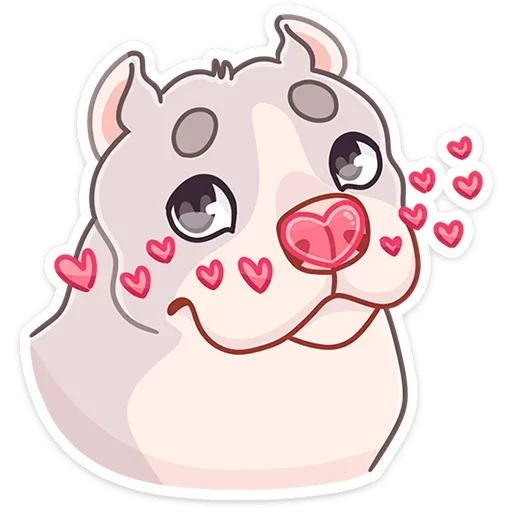 ❤️ Стикер «Аркадий без надписей» для Telegram