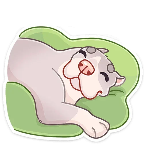 😴 Стикер «Аркадий без надписей» для Telegram
