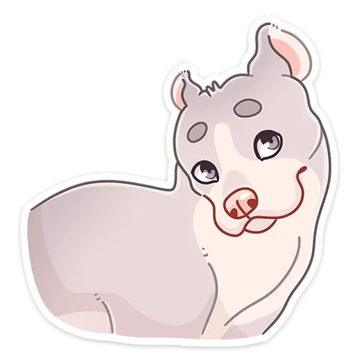 🦷 Стикер «Аркадий без надписей» для Telegram