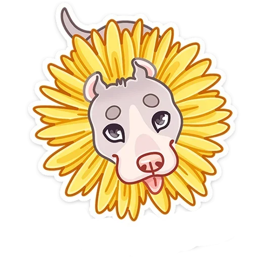 ☀️ Стикер «Аркадий без надписей» для Telegram