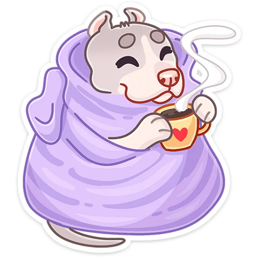 ☕ Стикер «Аркадий» для Telegram