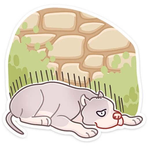 😔 Стикер «Аркадий» для Telegram
