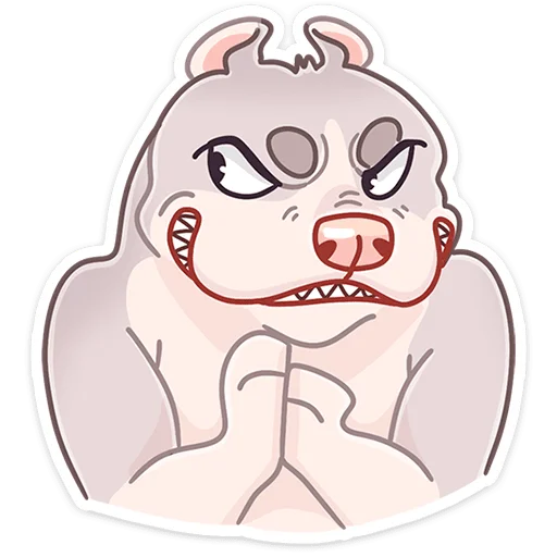 😈 Стикер «Аркадий» для Telegram