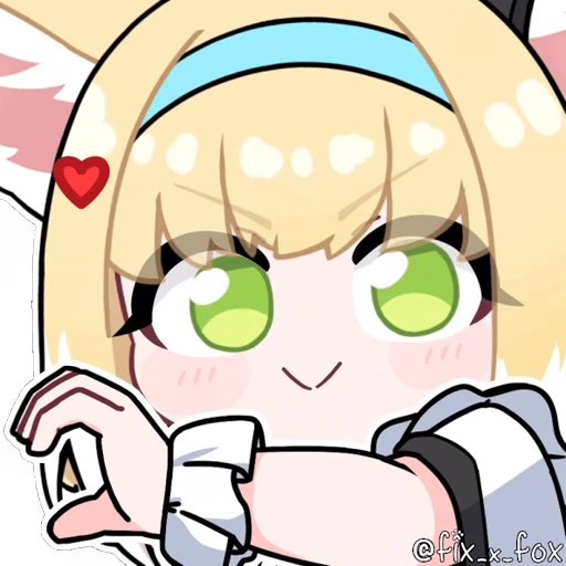 ❤️ Стикер «Arknights» для Telegram