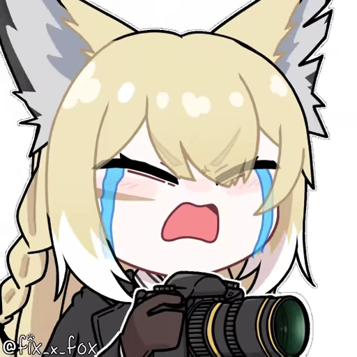 😭 Стикер «Arknights» для Telegram