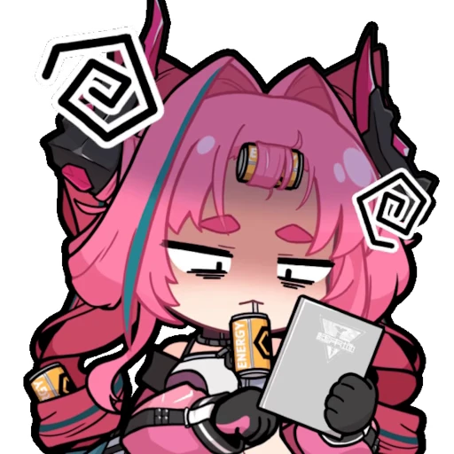 😵‍💫 Стикер «Arknights» для Telegram