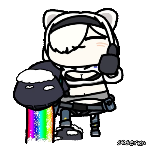 👍 Стикер «Arknights (Seseren)» для Telegram
