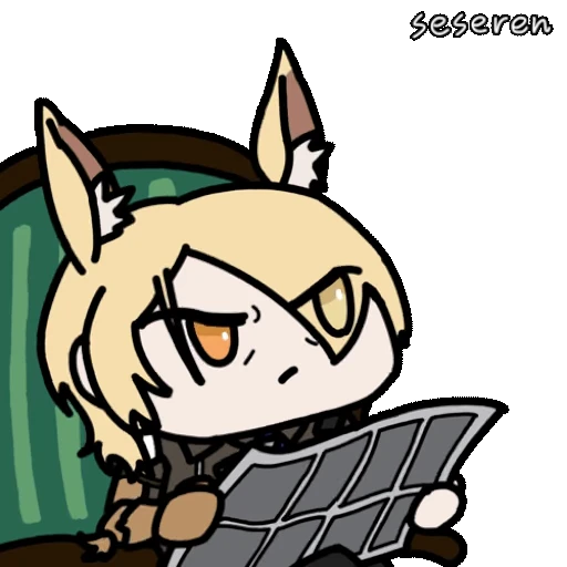 📰 Стикер «Arknights (Seseren)» для Telegram