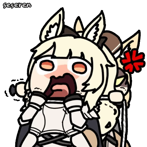 😱 Стикер «Arknights (Seseren)» для Telegram