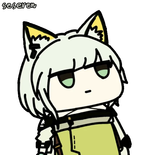 😐 Стикер «Arknights (Seseren)» для Telegram
