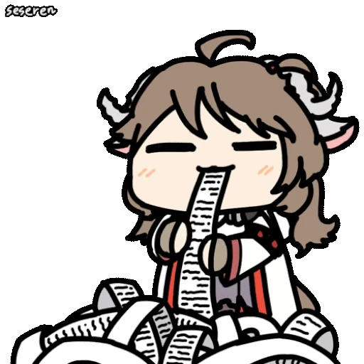📝 Стикер «Arknights (Seseren)» для Telegram