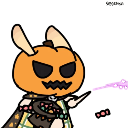 🎃 Стикер «Arknights (Seseren)» для Telegram
