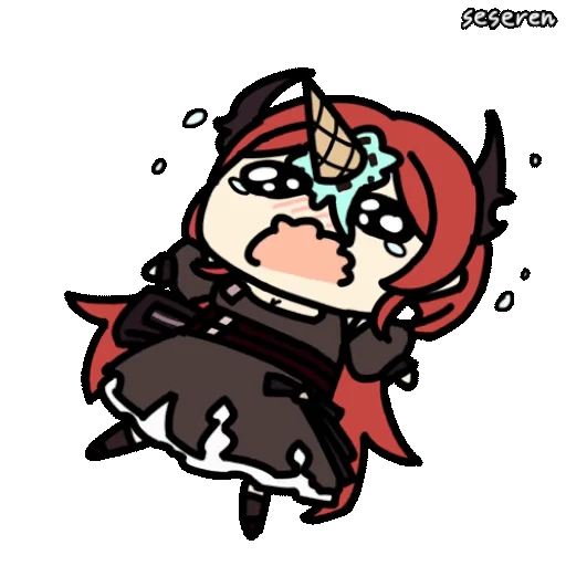 😭 Стикер «Arknights (Seseren)» для Telegram