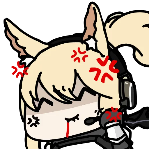 💢 Стикер «Arknights (Seseren)» для Telegram