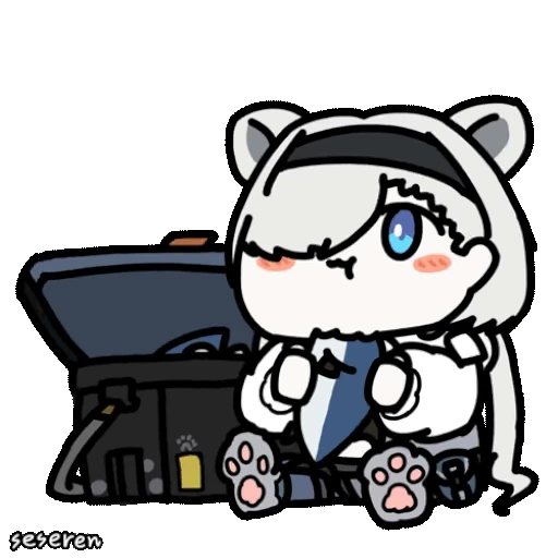 🛡️ Стикер «Arknights (Seseren)» для Telegram