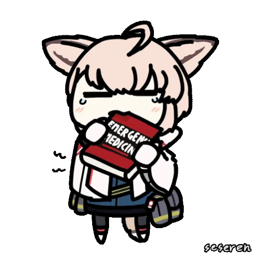 😇 Стикер «Arknights (Seseren)» для Telegram