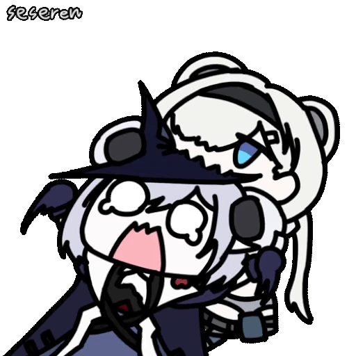 🐻‍❄️ Стикер «Arknights (Seseren)» для Telegram