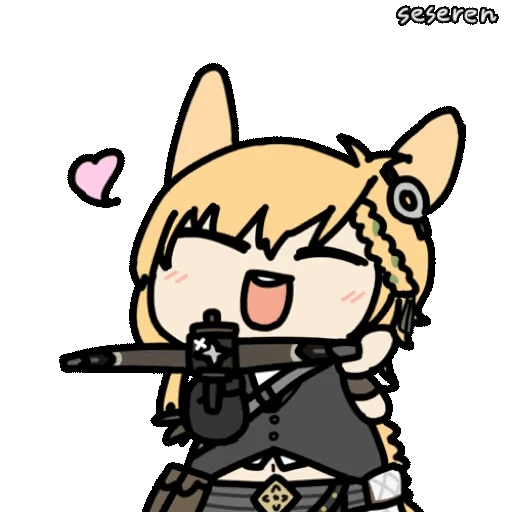 🏹 Стикер «Arknights (Seseren)» для Telegram