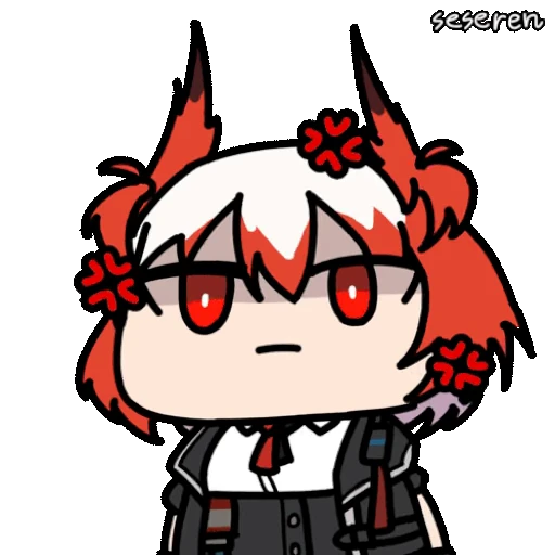 🫤 Стикер «Arknights (Seseren)» для Telegram