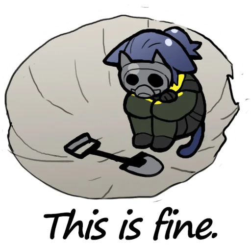 😢 Стикер «Arknights cursed meme» для Telegram