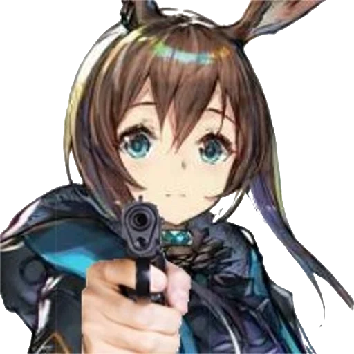 🔫 Стикер «Arknights cursed meme» для Telegram